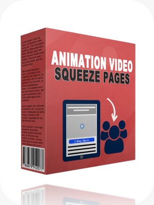 Animation Video Squeeze Pages (MRR)