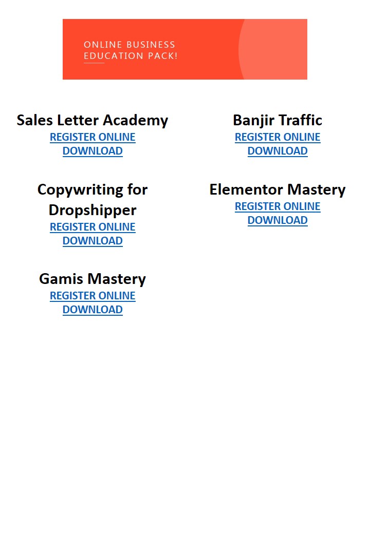 Online Business Education Pack - Image 3